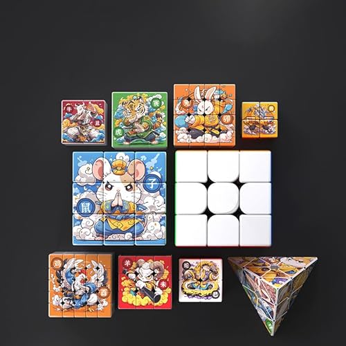 Zauberwürfel mit personalisierten Fotos – anpassbare Puzzle-Geschenke für Puzzle-Liebhaber und einzigartige Andenken von Vniqloo