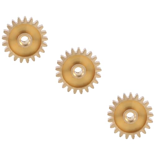 Vocdikficy 3 STÜCKE 3,175 mm Welle Messing Ritzel Motorgetriebe 32DP 48DP 64DP M0.8 für 1/10 1/8 RC Auto 3650 3660 Teile Zubehör 21t Vocdikficy 3 STÜCKE 3,175 mm Welle Messing Ritzel Motorgetriebe 32DP 48DP 64DP M0.8 für 1/10 1/8 RC Auto 3650 3660 Teile Zubehör 21t von Vocdikficy