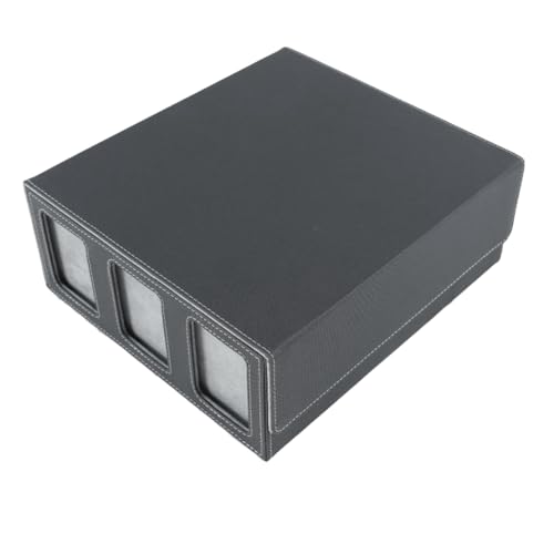 Vocdikficy Aufbewahrungsbox für Sammelkarten mit Sichtfenster Magnetverschluss Kartenhalter für Magic Spielkarten von Vocdikficy