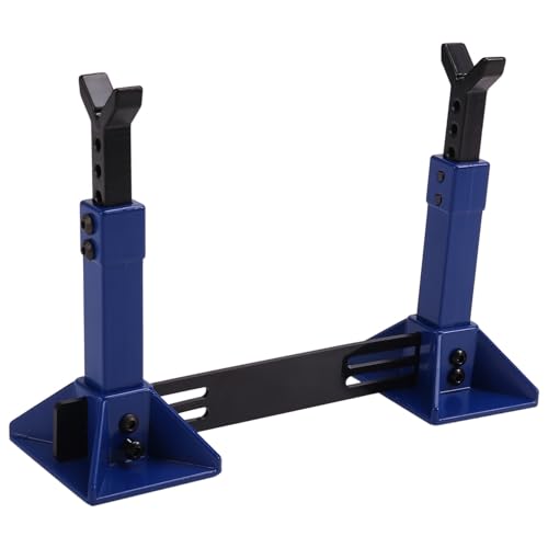 Vocdikficy Simulation Metall Höhenverstellbarer Wagenheber RC Autohalter Ständer Dekoration für 1/8 1/10 RC Crawler für Axial SCX10 TRX4 D90 B von Vocdikficy