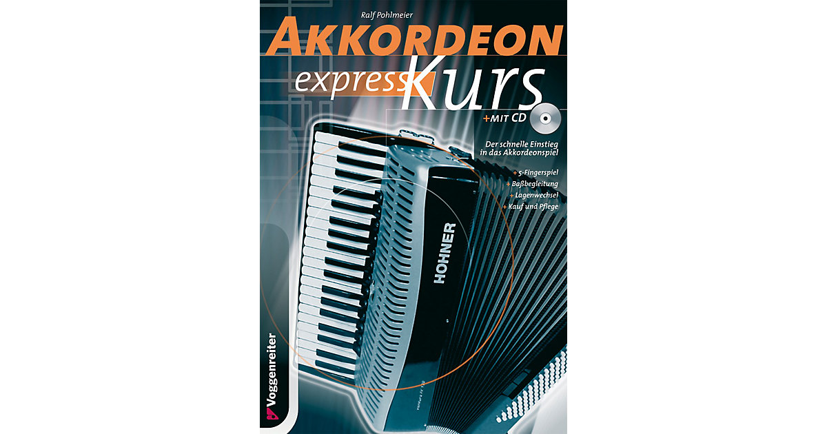 Buch - Akkordeon-Express-Kurs, m. Audio-CD Buch - Akkordeon-Express-Kurs, m. Audio-CD von Voggenreiter