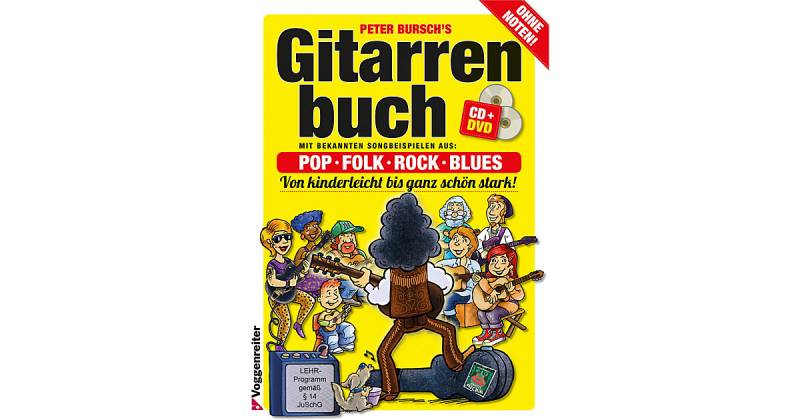 Buch - Gitarrenbuch, m. Audio-CD u. DVD-Video von Voggenreiter