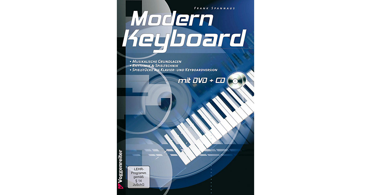 Buch - Modern Keyboard, m. Audio-CD u. DVD-Video Buch - Modern Keyboard, m. Audio-CD u. DVD-Video von Voggenreiter