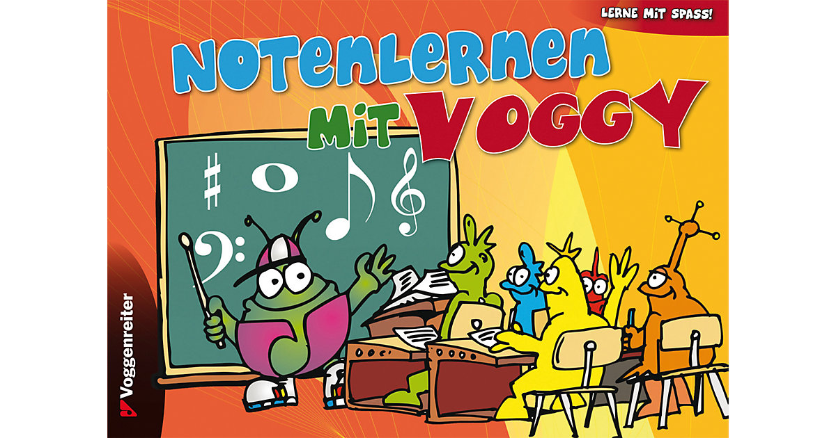 Buch - Noten lernen mit Voggy Buch - Noten lernen mit Voggy von Voggenreiter