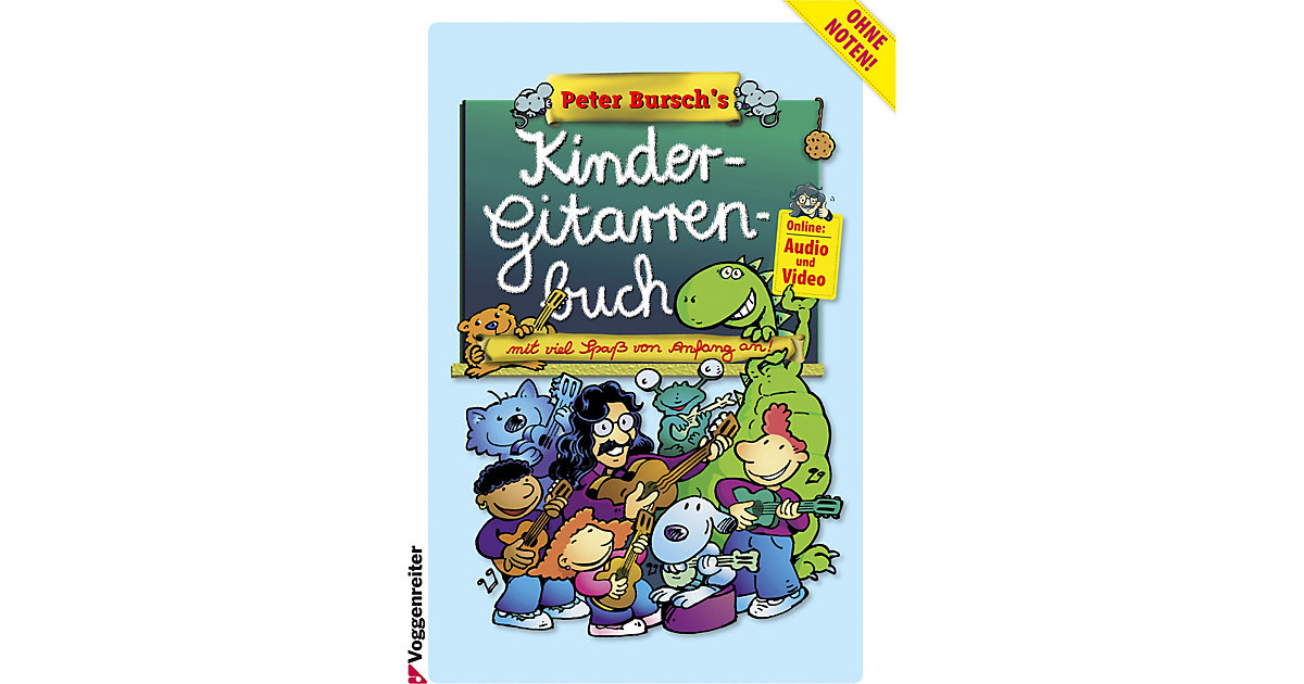 Buch - Peter Bursch's Kinder-Gitarrenbuch, mit CD-Audio von Voggenreiter