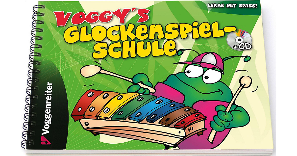 Buch - Voggy's Glockenspiel-Schule, mit Audio-CD von Voggenreiter