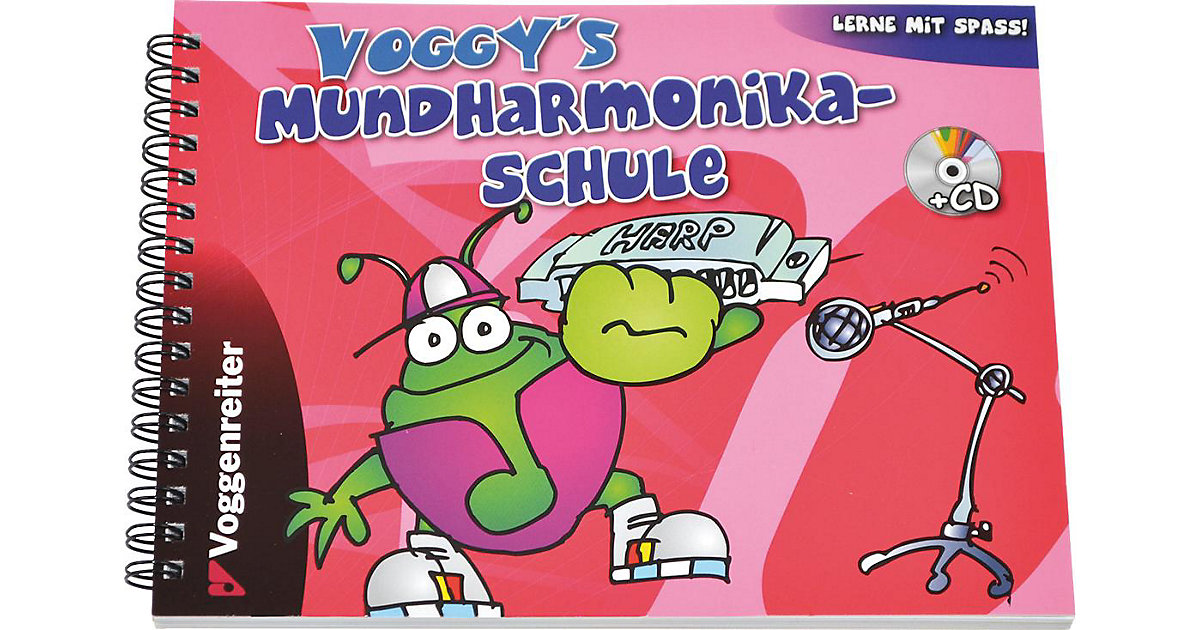Buch - Voggy's Mundharmonika-Schule, mit Audio-CD Buch - Voggy's Mundharmonika-Schule, mit Audio-CD von Voggenreiter