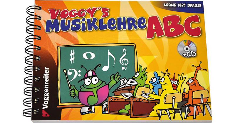 Buch - Voggy's Musiklehre ABC, mit Audio-CD von Voggenreiter