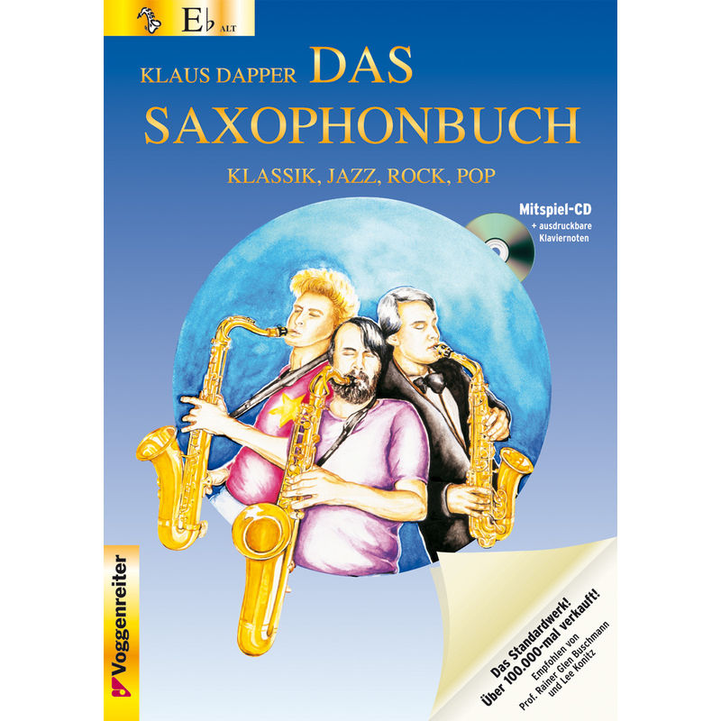 Version Eb (Altsaxophon), m. Audio-CD von Voggenreiter