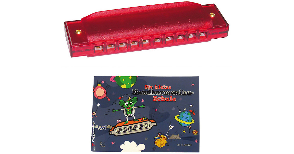 Das bunte Mundharmonika-Set Das bunte Mundharmonika-Set von Voggenreiter