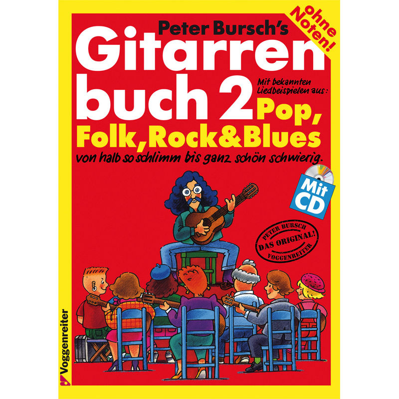 Gitarrenbuch, m. Audio-CD.Bd.2 von Voggenreiter