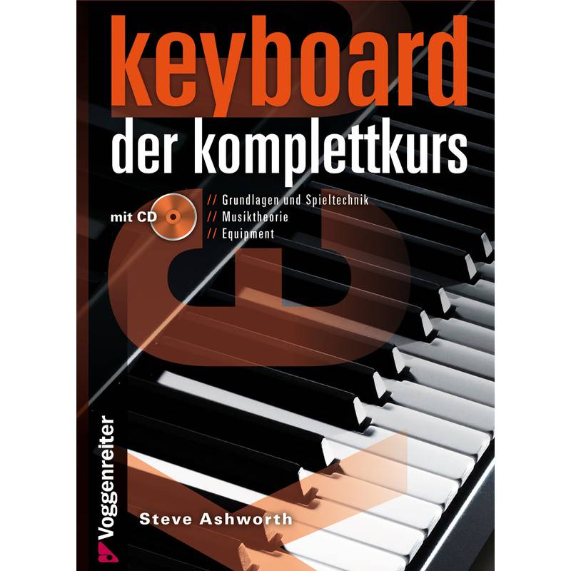 Keyboard - Der Komplettkurs, mit Audio-CD von Voggenreiter