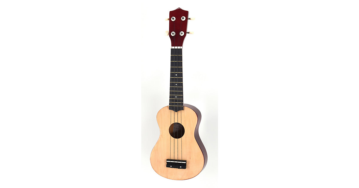Kindergitarre Holz Natur (Ukulele) 54 cm natur von Voggenreiter