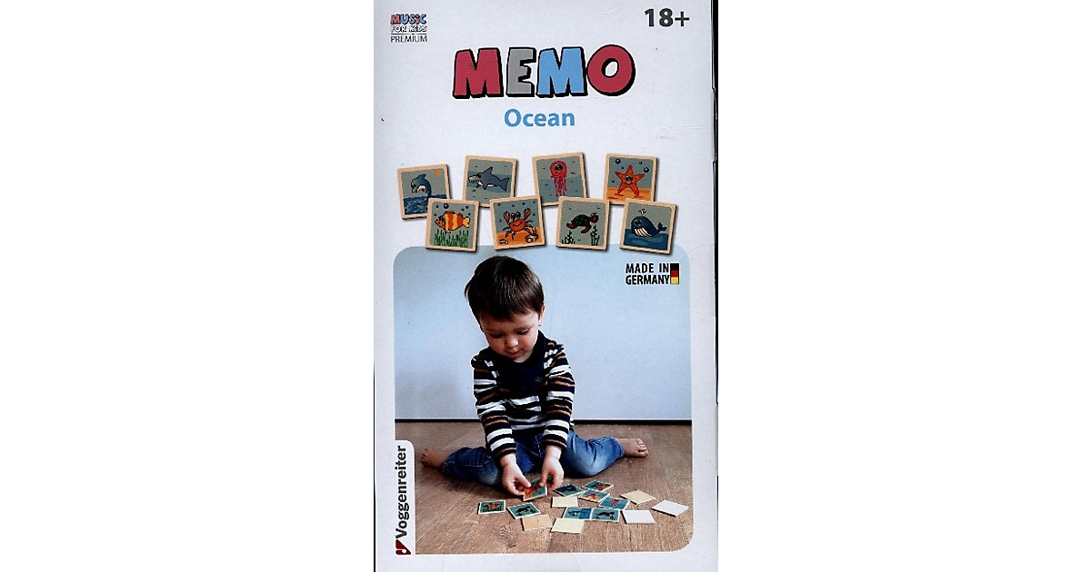 "Memo ""Ocean"" (Kinderspiel)" von Voggenreiter