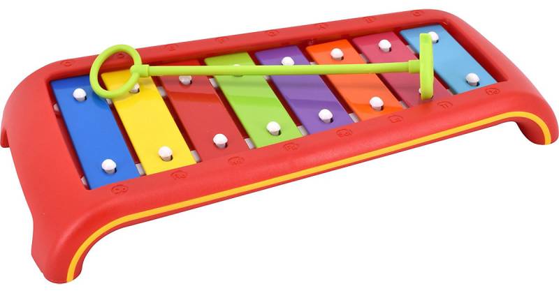 Musik Kleine: Kinder-Glockenspiel (8 Klangplatten C bis C, diatonisch)  Kleinkinder von Voggenreiter