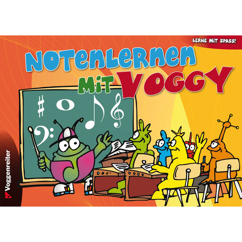 Noten lernen mit Voggy von Voggenreiter