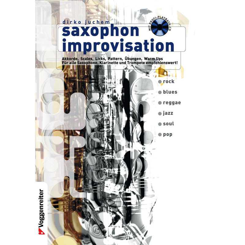 Saxophon Improvisation, m. Audio-CD von Voggenreiter