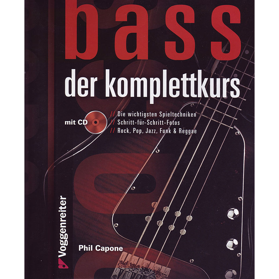 Voggenreiter Bass - Der Komplettkurs Lehrbuch von Voggenreiter