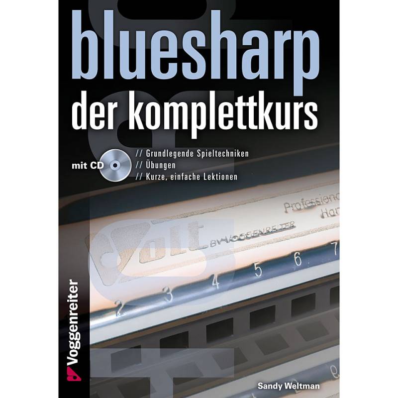 Voggenreiter Blues Harp - Der Komplettkurs Lehrbuch von Voggenreiter