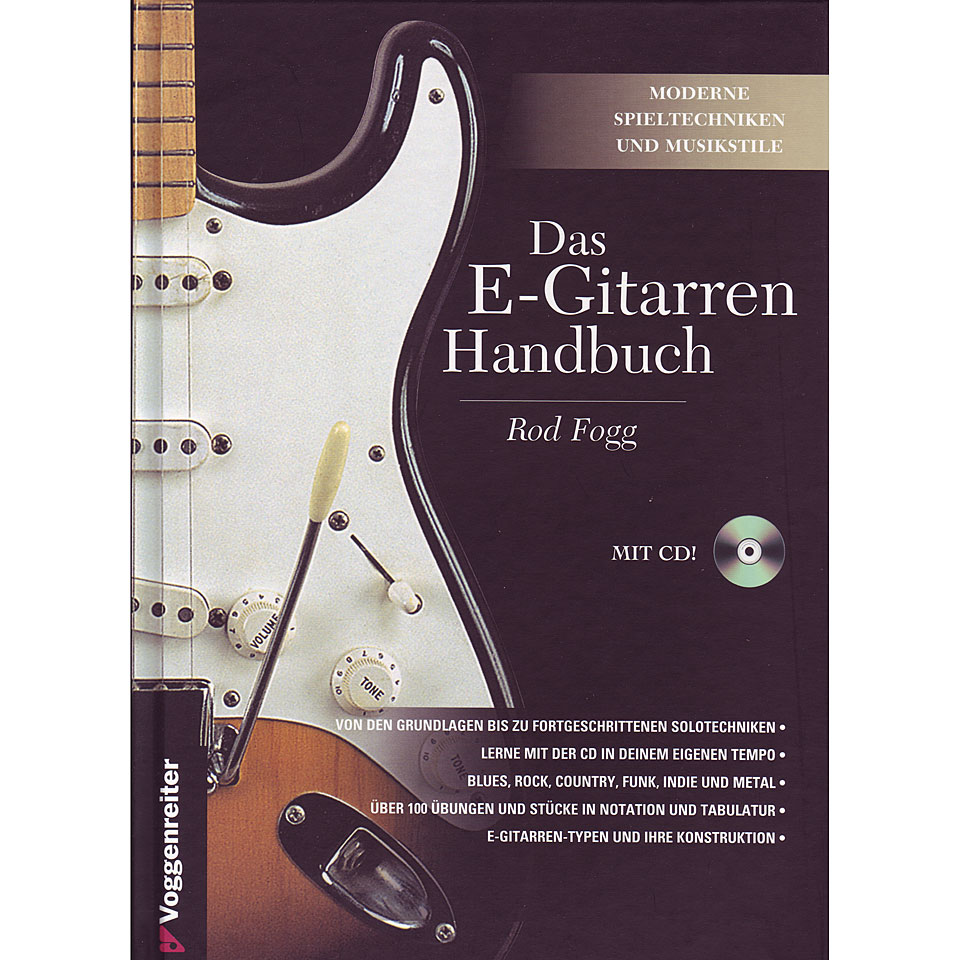 Voggenreiter Das E-Gitarren Handbuch Lehrbuch von Voggenreiter