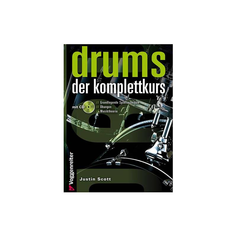 Voggenreiter Drums - Der Komplettkurs Lehrbuch von Voggenreiter