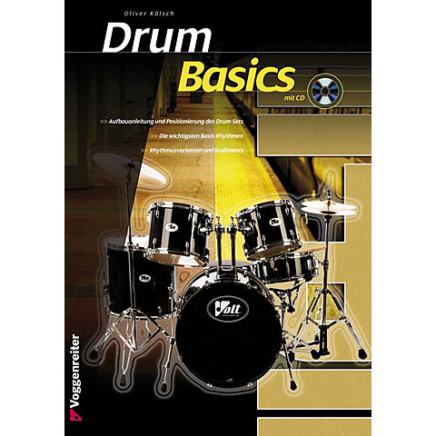 Voggenreiter Easy Drum Basics Lehrbuch von Voggenreiter