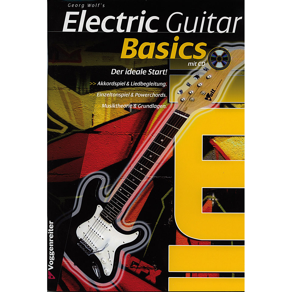 Voggenreiter Electric Guitar Basics Lehrbuch von Voggenreiter