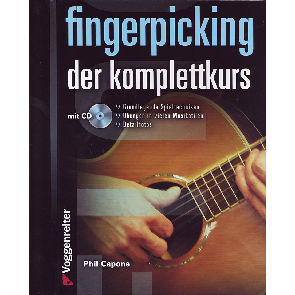 Voggenreiter Fingerpicking - Der Komplettkurs Lehrbuch von Voggenreiter