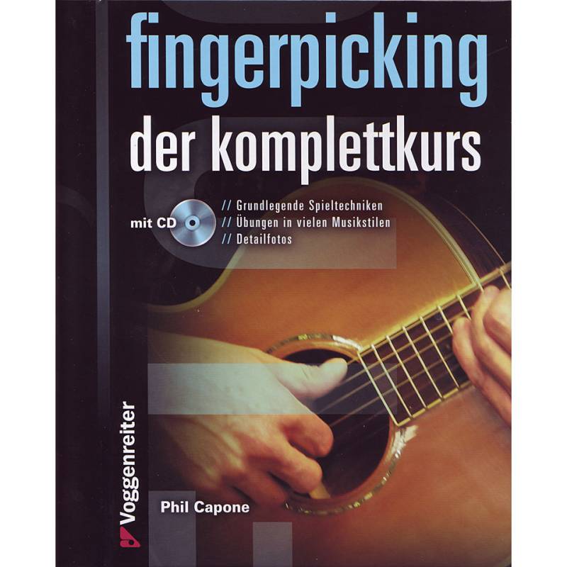 Voggenreiter Fingerpicking - Der Komplettkurs Lehrbuch von Voggenreiter