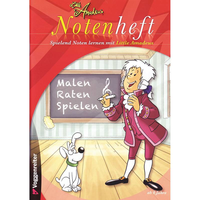 Voggenreiter Little Amadeus Notenheft Musiktheorie von Voggenreiter