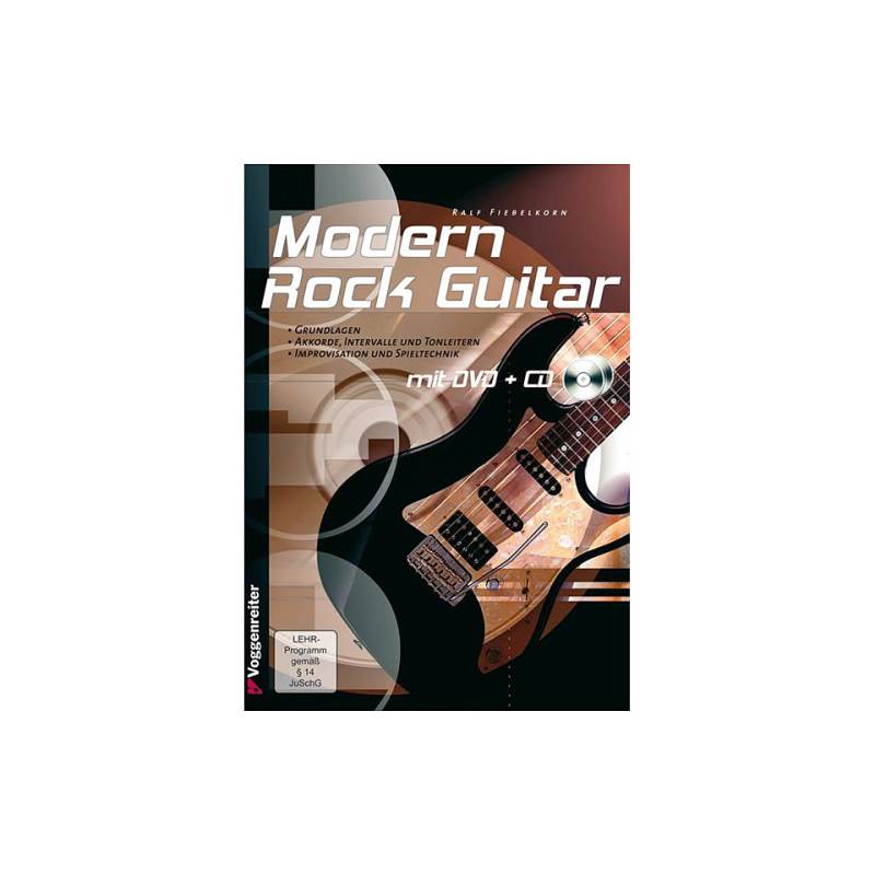 Voggenreiter Modern Rock Guitar Lehrbuch von Voggenreiter