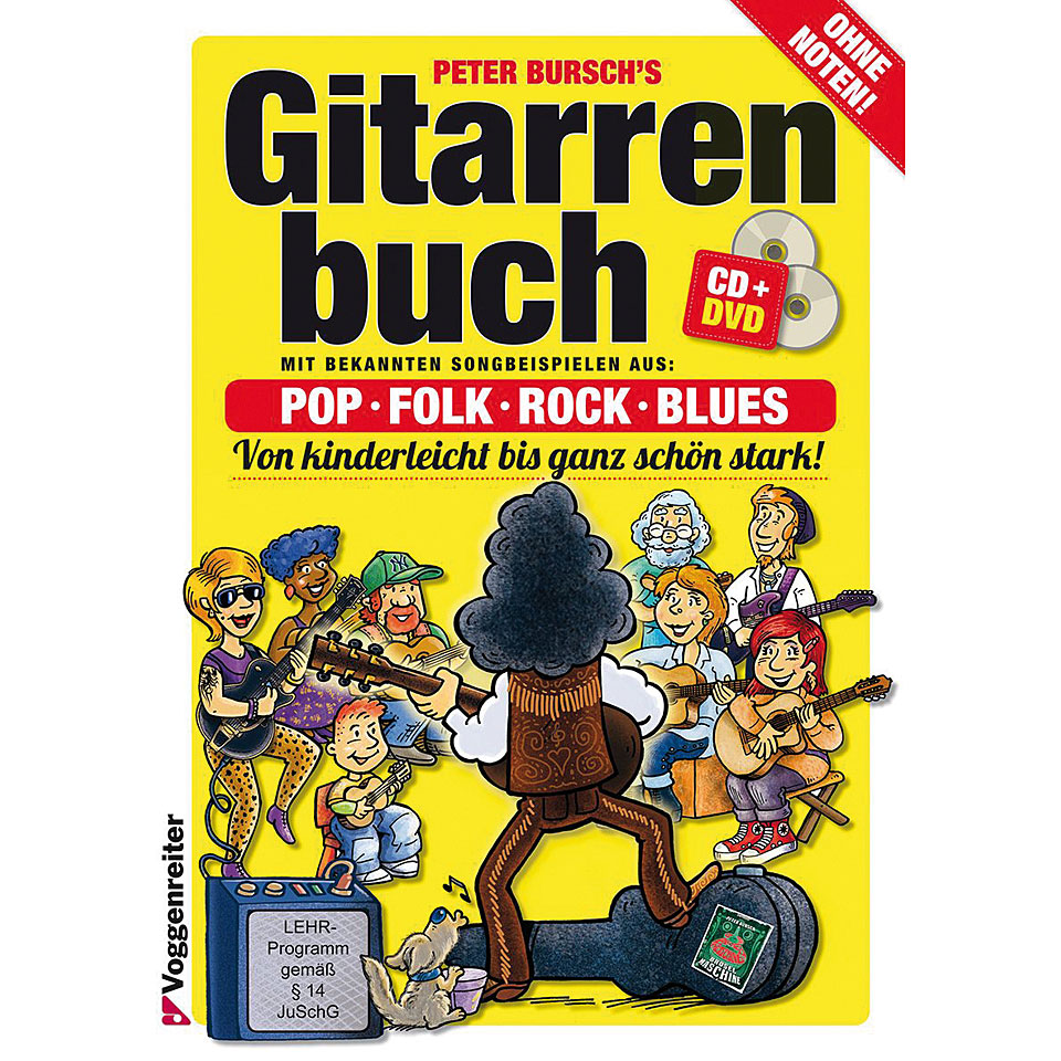 Voggenreiter Peter Bursch&#39;s Gitarrenbuch 1 Lehrbuch von Voggenreiter