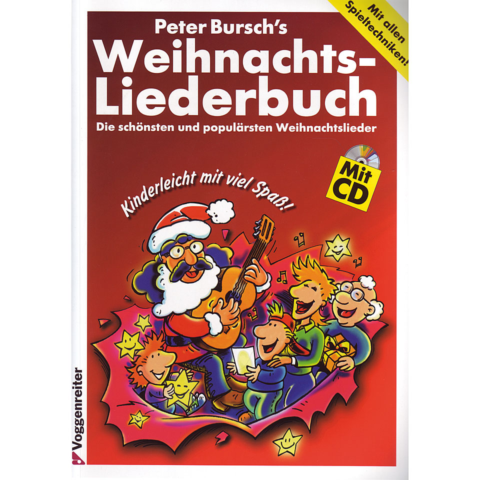 Voggenreiter Peter Bursch&#39;s Weihnachts-Liederbuch Notenbuch von Voggenreiter