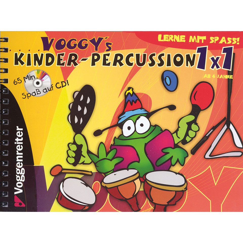 Voggenreiter Voggy&#39;s Kinderpercussion 1x1 Kinderbuch von Voggenreiter