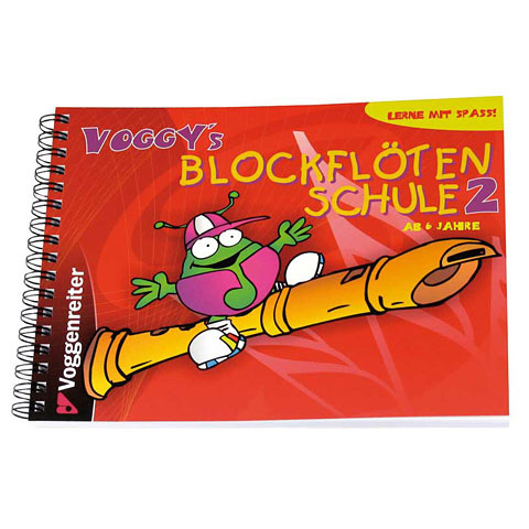 Voggenreiter Voggys Blockflöten-Schule 2 Lehrbuch von Voggenreiter