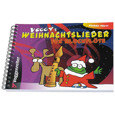 Voggenreiter Voggys Weihnachtslieder für Blockflöte Notenbuch von Voggenreiter