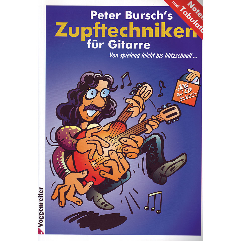 Voggenreiter Peter Burch's Zupftechniken für Gitarre Lehrbuch Voggenreiter Peter Burch's Zupftechniken für Gitarre Lehrbuch von Voggenreiter