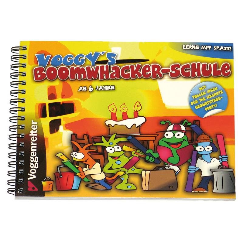 Voggy's Boomwhacker-Schule, m. Audio-CD von Voggenreiter