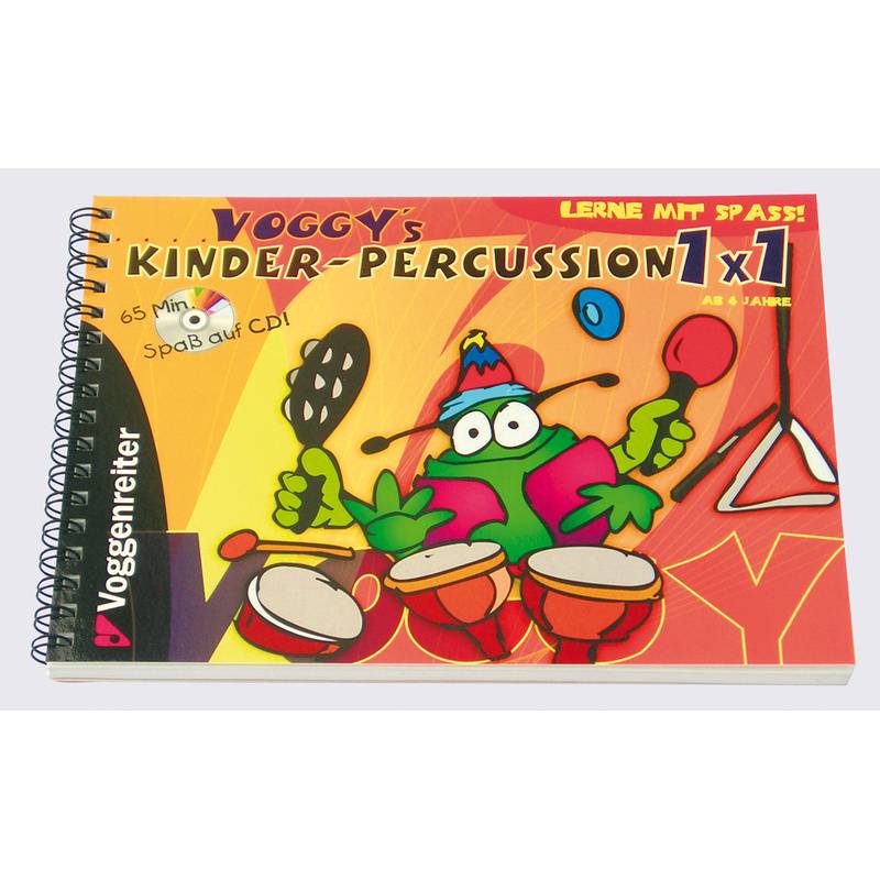 Voggy's Kinder-Percussion 1x1, m. Audio-CD von Voggenreiter