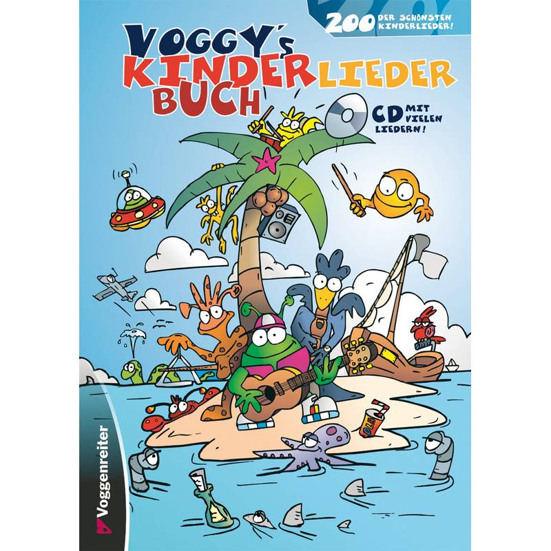 Voggy's Kinderliederbuch, mit Audio-CD von Voggenreiter