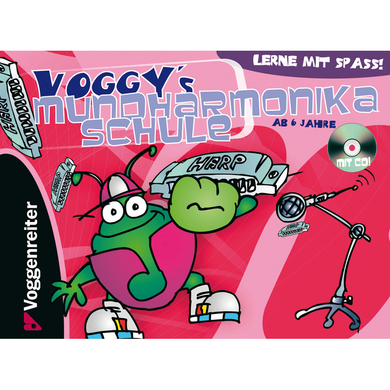 Voggy's Mundharmonikaschule, m. 1 Audio-CD von Voggenreiter
