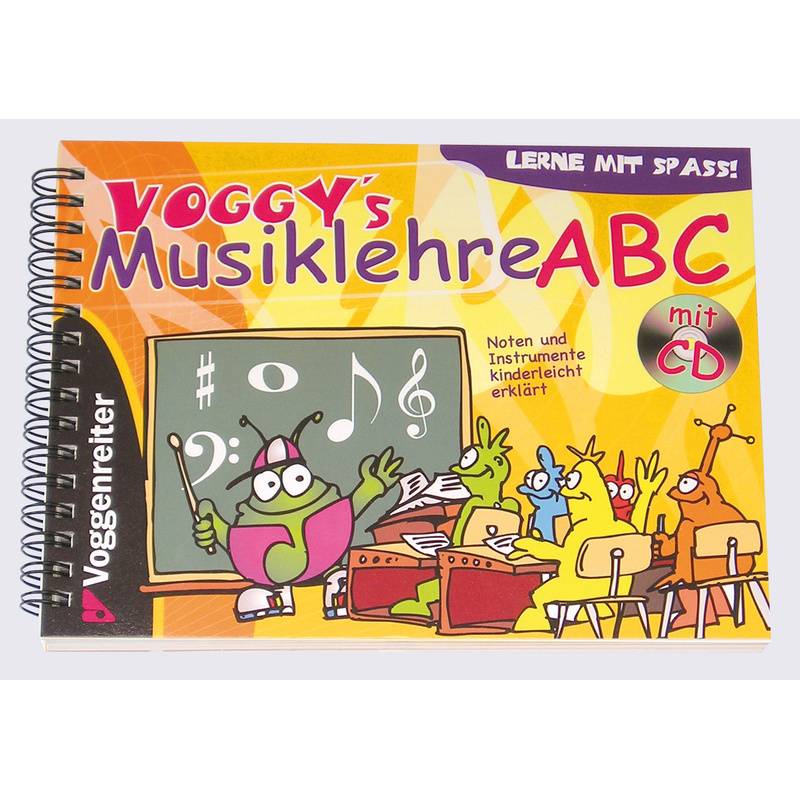Voggy's Musiklehre ABC, m. 1 Audio-CD von Voggenreiter
