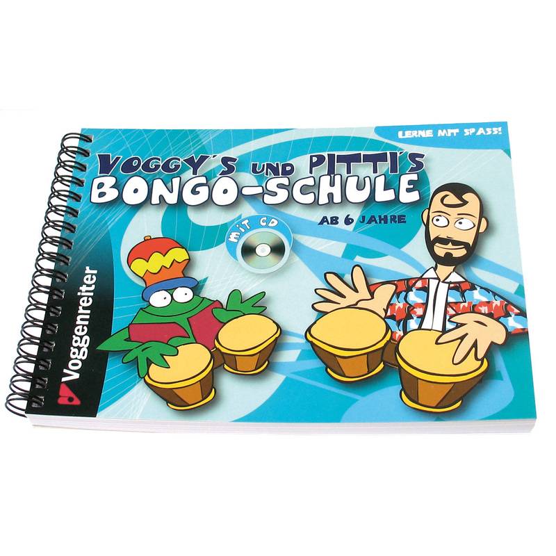 Voggy's & PiTTi's Bongo-Schule, m. 1 Audio-CD von Voggenreiter