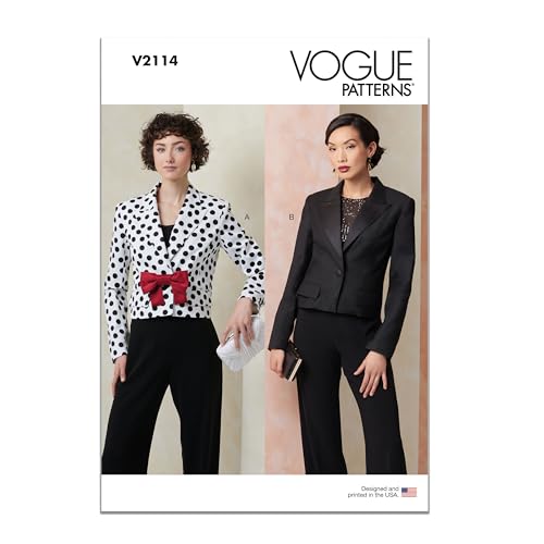 Vogue Schnittmuster V2114Y5 Damenjacken Y5 (46-50-52-54) von Vogue