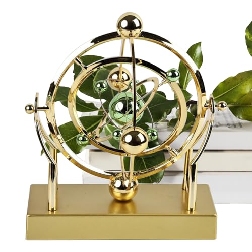 Perpetual -Tragetischspielzeug, Perpetual Motion Toy - Science Motion Ball Desk Toys,Newton Swing Ball Educational für Kinder Teenager, Science Tabletop Ornament Perpetual -Tragetischspielzeug, Perpetual Motion Toy - Science Motion Ball Desk Toys,Newton Swing Ball Educational für Kinder Teenager, Science Tabletop Ornament von Voihamy