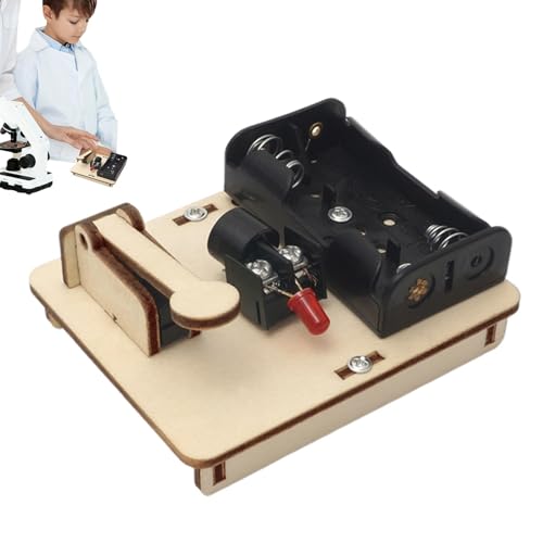 Physik Science Lab Circuit Kit, Telegraph Science Experiment Kit Elektrisches Modellbausatz, Pädagogisches Schaltkreisset, Physik STEM Lernset für Jugendliche und Kinder von Voihamy
