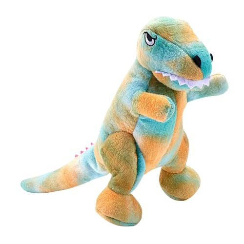 Plüsch Dinosaurier Hundespielzeug, Interaktives Plüsch Stehender Dinosaurier Hund Beißspielzeug Attraktive Haustierbedarf Zahnreinigung Bissfestes Spielzeug für Kleine Mittlere Rassen Plüsch Dinosaurier Hundespielzeug, Interaktives Plüsch Stehender Dinosaurier Hund Beißspielzeug Attraktive Haustierbedarf Zahnreinigung Bissfestes Spielzeug für Kleine Mittlere Rassen von Voihamy