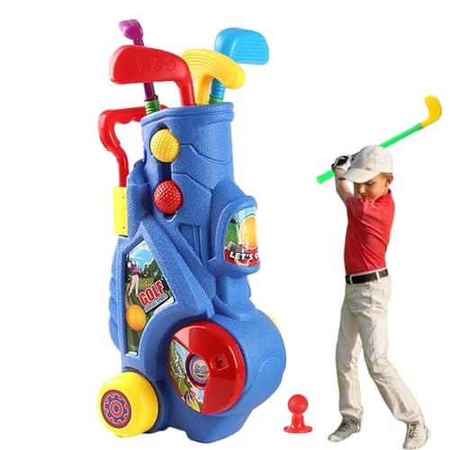 Voihamy Gartengolfschläger für Kleinkinder | Golfspielset für Kleinkinder | Outdoor Garden Golf Koffer Spiel Sport Spielzeug Geschenke für 3+ Jahre alte Jungen Mädchen Kinder von Voihamy