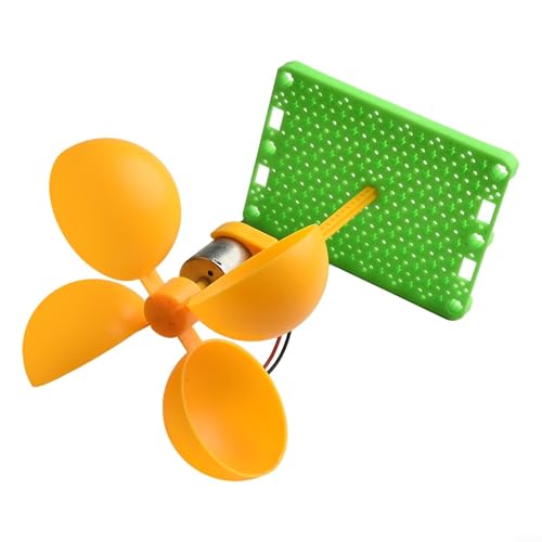 Volakebeing DIY Windturbinen-Kit mit Metallzubehör, rotierende Klingen, Gleichstromgenerator, Montageset für Physik, Lernumgebung, Bildungsprojekt Volakebeing DIY Windturbinen-Kit mit Metallzubehör, rotierende Klingen, Gleichstromgenerator, Montageset für Physik, Lernumgebung, Bildungsprojekt von Volakebeing