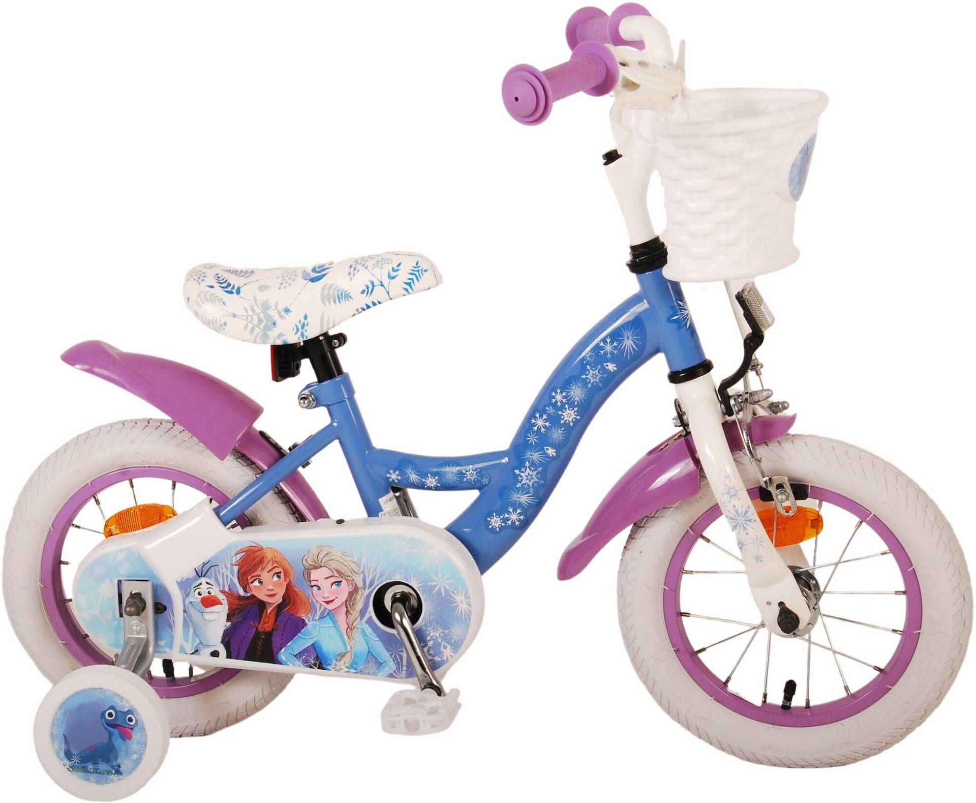 Disney Die Eiskönigin Kinderfahrrad 12 Zoll, Blau/Lila Disney Die Eiskönigin Kinderfahrrad 12 Zoll, Blau/Lila von Volare